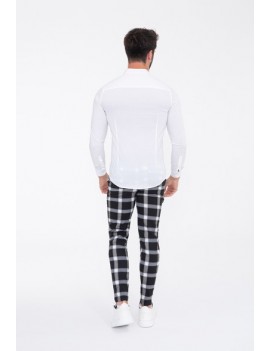 Maison Clochar Pantalon Mallard Cigarette Homme White Blanc - Vêtements Pantalons  Homme 138,00 €