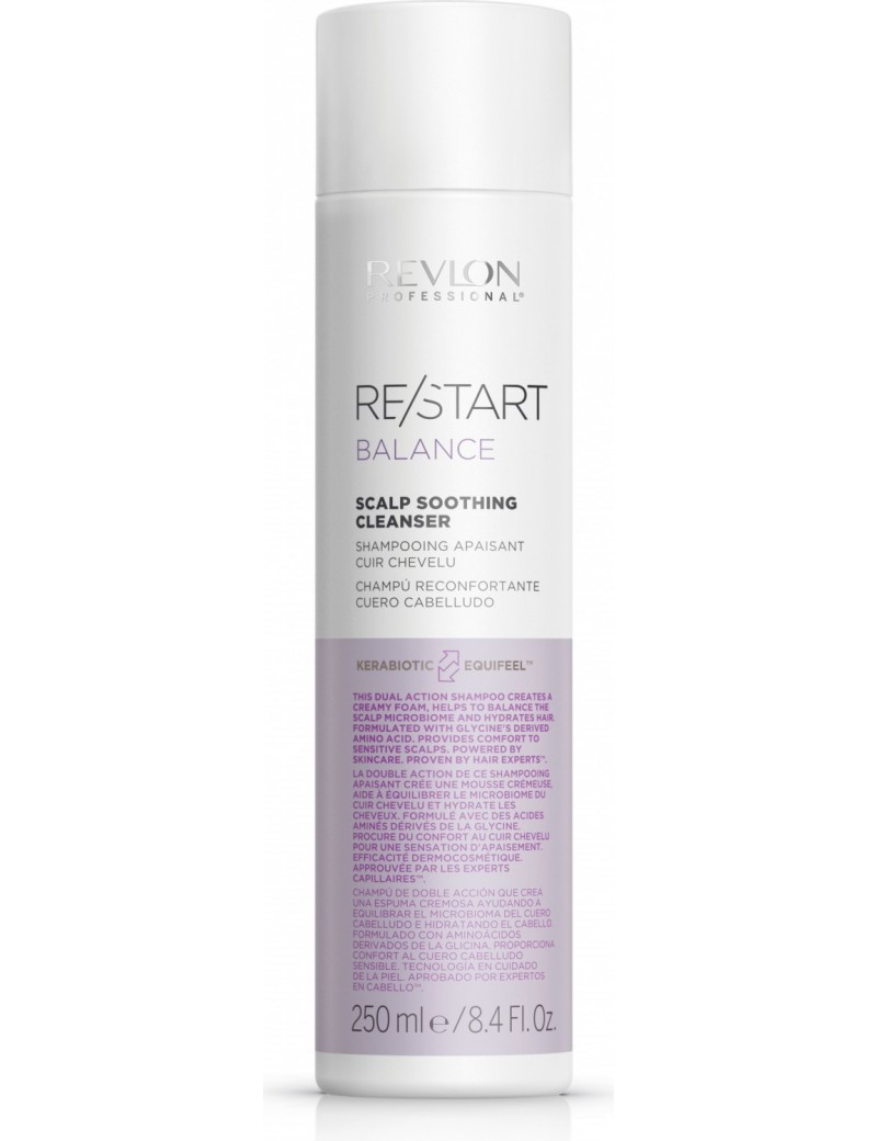 Shampooing apaisant cuir chevelu - Revlon Professionnel Re/Start Balance 250ml